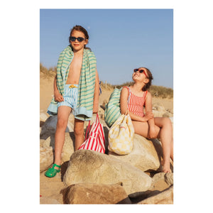 Jera Mini - Terrycloth Cep Sırt Çantası | Soluk Sarı