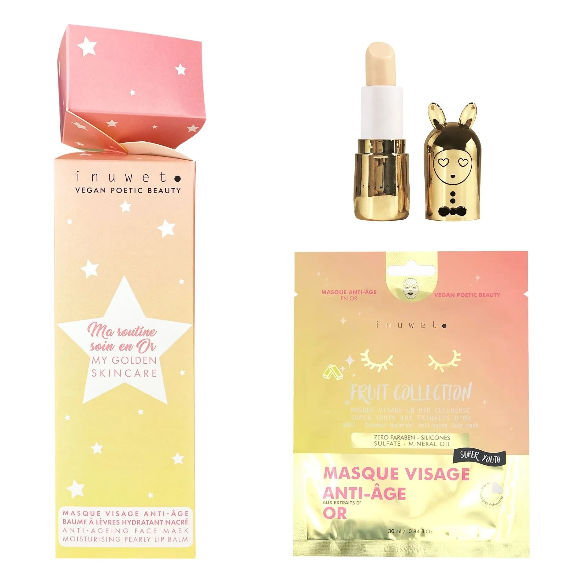 Inuwet - Crackers Skincare Goldene Routine