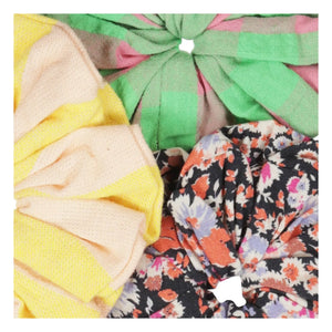 Tumble N'Dry – Haargummi 3er-Pack mit Blumenmotiv | Rosa