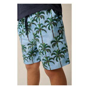 Tumble N'Dry - Melanesia Palm Shorts | Light blue