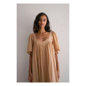 THEAVANT - Jade Baumwoll Voile Kleid | Amber