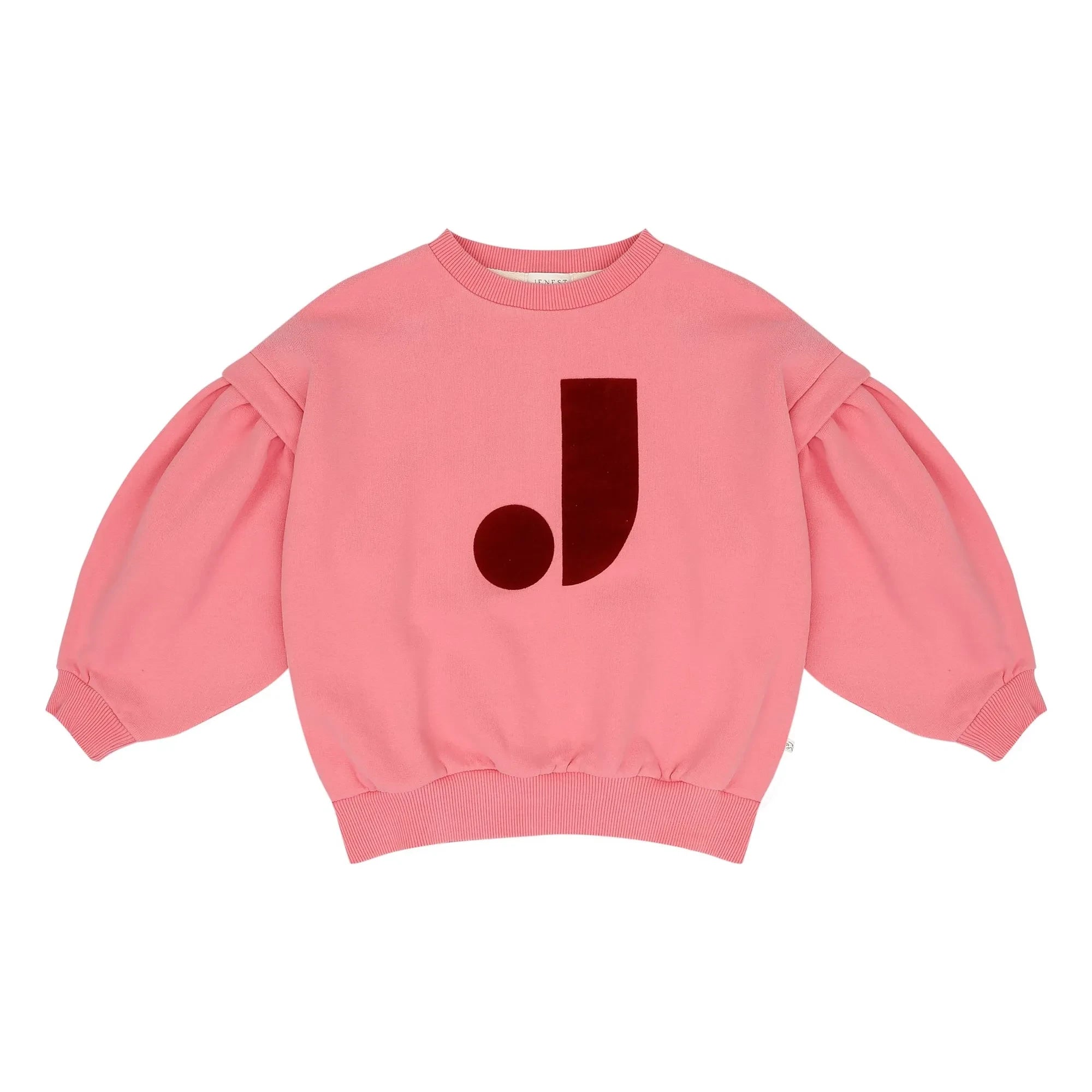 Jenest - Ballon-Sweatshirt Bio-Baumwolle | Fuchsia