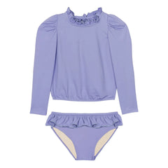 Mipounet – Rosa Langärmliger Badeanzug | Lila