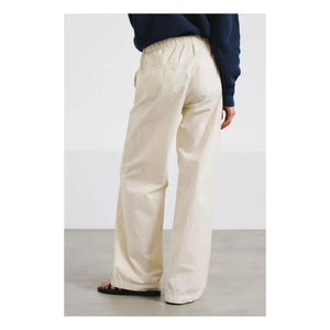 Pomandère – Hose aus Baumwoll-Gabardine | Creme