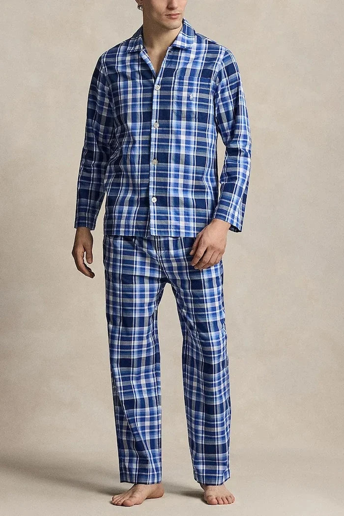 Polo Ralph Lauren erkek pamuklu iki parçalı pijama