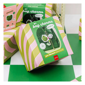 La Petite Épicerie – Häkel-Charm-Set – Matcha Club