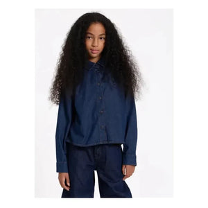 Finger in the nose - Crush Kısa Denim Gömlek | Denim brut