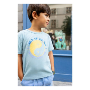Louis Louise - Tom Yin Yang T-Shirt | Hellblau