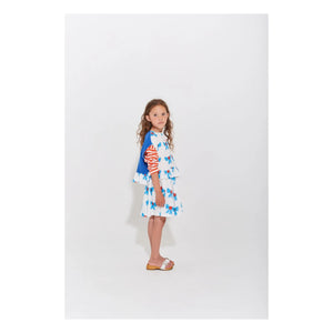 Wynken - Organic Cotton Knotted Dress | Ecru