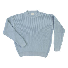 Poudre Organic - Dandelion Organic Cotton Sweater | Light blue