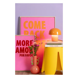 Present Time - Mini Fat Mushroom Tischlampe | Orange