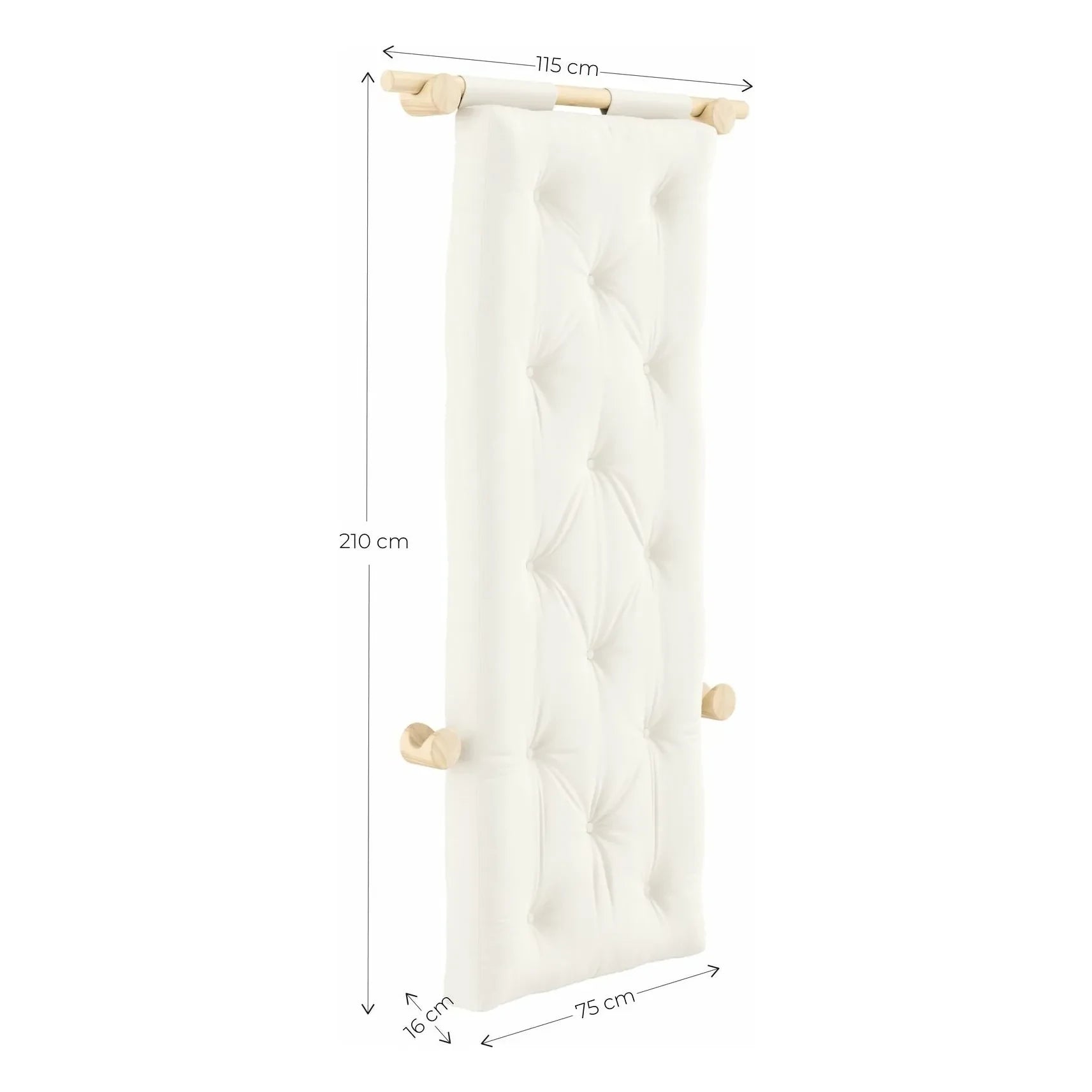 Karup Design - Armchair bed 75x200 cm | Cream