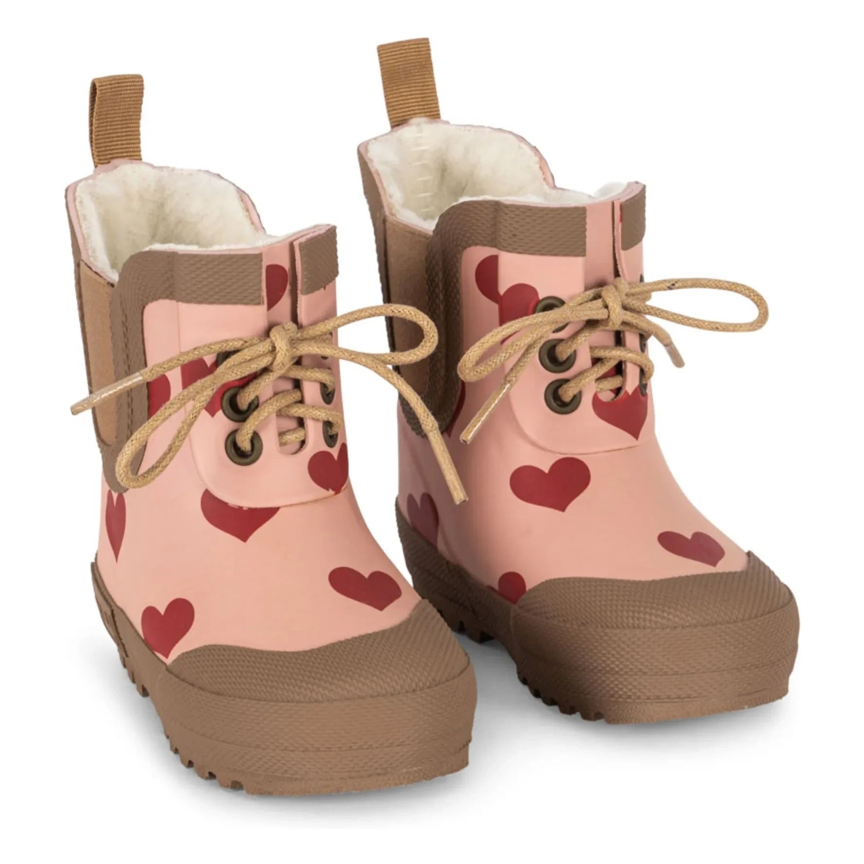 Konges Sløjd - Thermo Hearts Gummistiefel | Rosa