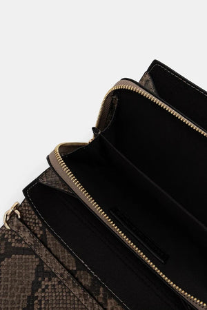 Valentino Bags EMBER suni deri kadın crossbody çanta