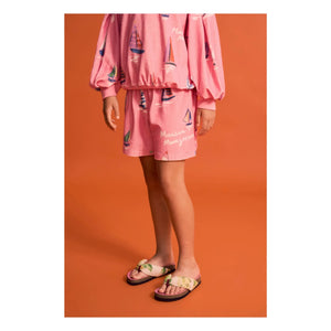 Maison Mangostan - Sailcloth Sweat | Pembe