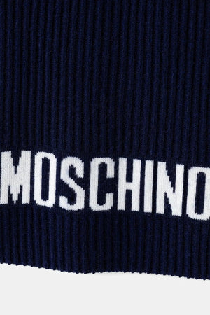 Moschino erkek yün eşarp