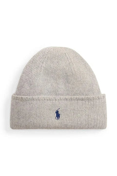 Polo Ralph Lauren kadın merinos yünlü beanie şapka
