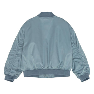 Brunobruno Nation - Adrian Recycled Fiber Bomber Jacket | Light Blue