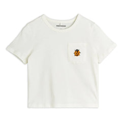 Mini Rodini - Coccinelle Organic Cotton T-shirt | White
