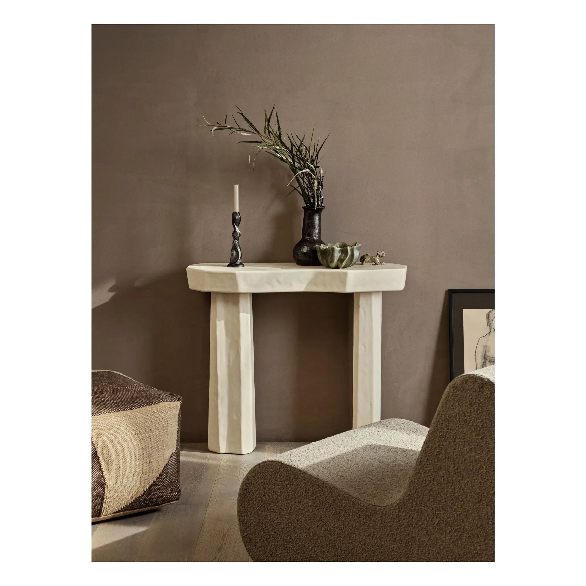 Ferm Living - Staffa Konsole | Elfenbein