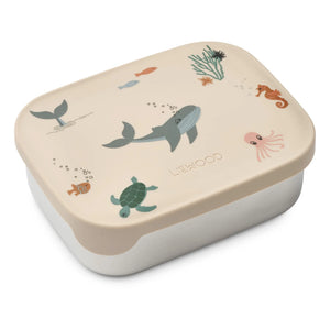 Liewood - Öğle yemeği kutusu Arthur | Deniz canlısı/Kum rengi