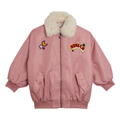 Stella McCartney Kids - Pembe Bomber Yama Ceket