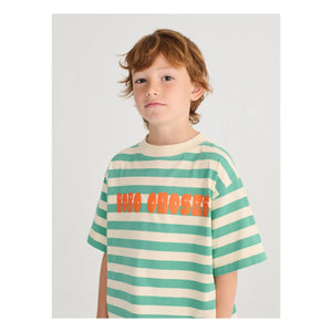 Bobo Choses - Çizgili Bobo Choses T-shirt | Yeşil