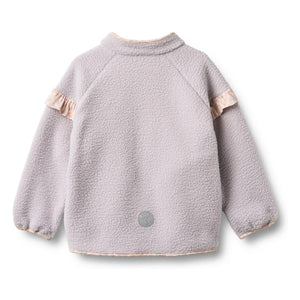 Wheat - Ellena Recycled Fiber Sherpa Jacket | Lavender