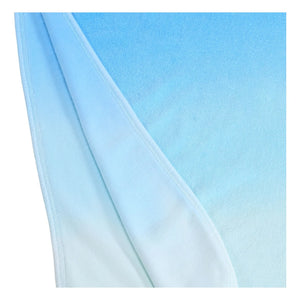 Molo - Beach Cover-Up Poncho Towel with Dots | Light Blue