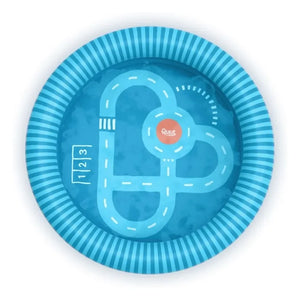 Quut - Dippy aufblasbares Becken | Blau
