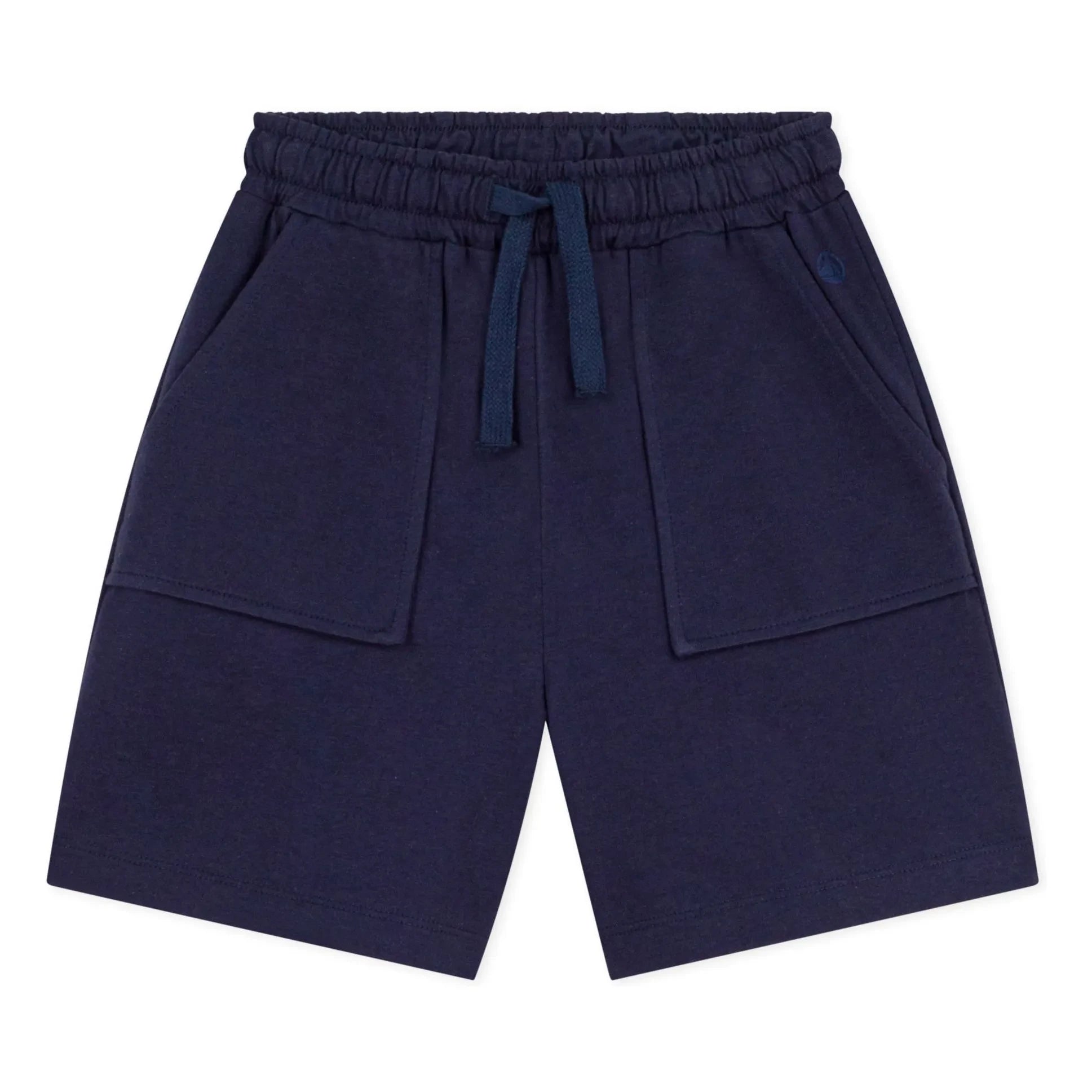 Petit Bateau – Bio-Baumwoll-Bermudashorts | Dunkelblau