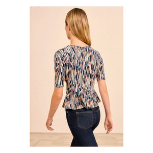 Ulla Johnson - Samira Knit T-Shirt | Blue