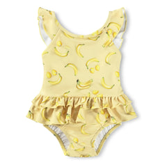 Molo - Nalani Badeanzug mit Bananenmuster | Gelb