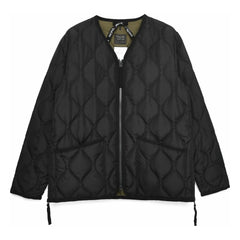 Taion - Unisex V-Ausschnitt Militärjacke | Schwarz