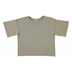 Poudre Organic - Avocado Rib T-Shirt - Women's Collection | Olive Green