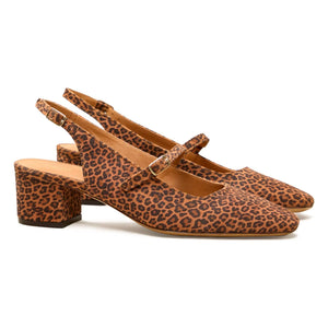 Rivecour - Babies No. 424 Patterned Leather | Leopard
