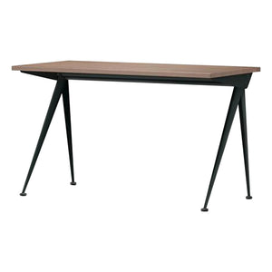 Vitra - Compas Direction Masası - Koyu siyah taban - Jean Prouvé, 1953 | Ceviz