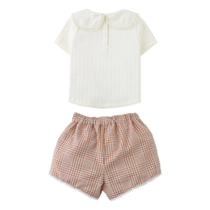 Gingersnaps - Jurin Oberteil und Shorts Set | Ecru