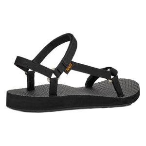 Teva - İnce Evrensel Çizgi Sandaletler | Siyah