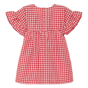 SISSEL EDELBO - Ohio Vichy Kleid - Kinderkollektion | Rot