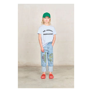 The Animals Observatory - Rooster Logo T-shirt | Açık Mavi