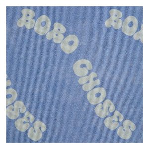 Bobo Choses - Organik pamuk logolu polo tişört | Mavi