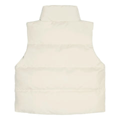 Hundred Pieces - Temper Recycled Fiber Sleeveless Puffer Vest | Beige