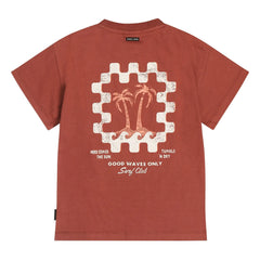 Tumble N'Dry – Oversize T-Shirt Port Douglas Recycelte Baumwolle | Rust
