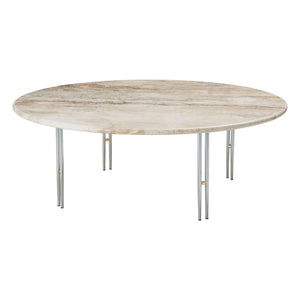 Gubi - IOI Couchtisch, Chromgestell D100 cm, GamFratesi | Chrom