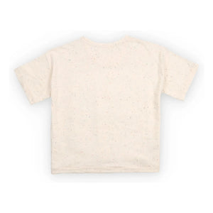 the new society - Smiley und Sweatshirt | Gebrochenes Weiß Melange