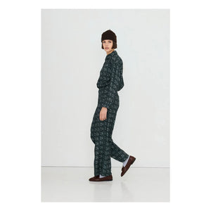 The Tiny Big Sister - Çiçek Desenli Pantolon | Mavi