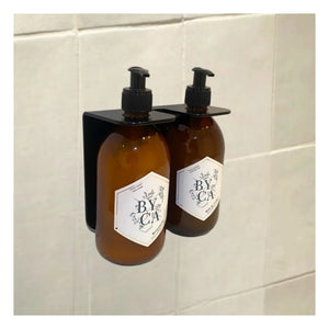 Byca - Çift Duvar Montajı | Siyah