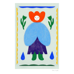 Mado - Blumencharakter-Poster