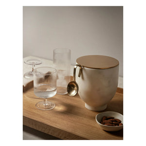 Ferm Living - Ripple Şarap Bardakları - 2'li Set